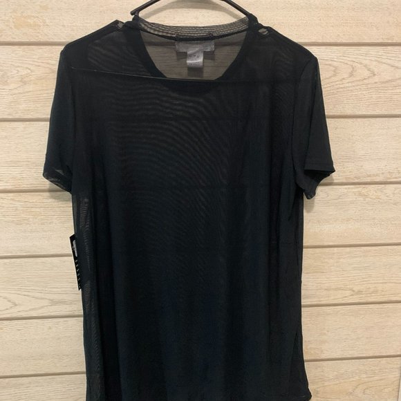 LA + Image Mesh Blouse - Picture 3 of 3